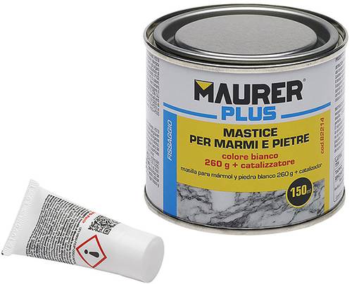 Mastice Per Marmi/Pietre 150 ml. Bianco MAURER PLUS