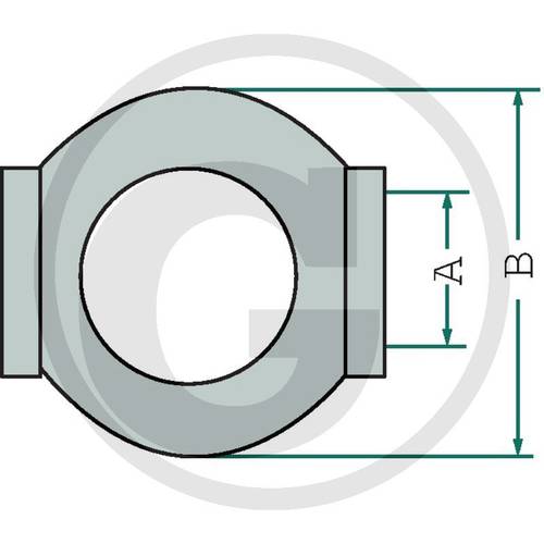 Patella for Upper Arm Cat.2 13412347 mm.25,4x50x51