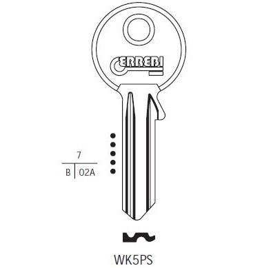 Chiave Welk sister WK5PS