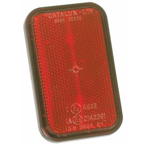 Catarifrangente Rettangolare Rosso 98x62mm Art.06113