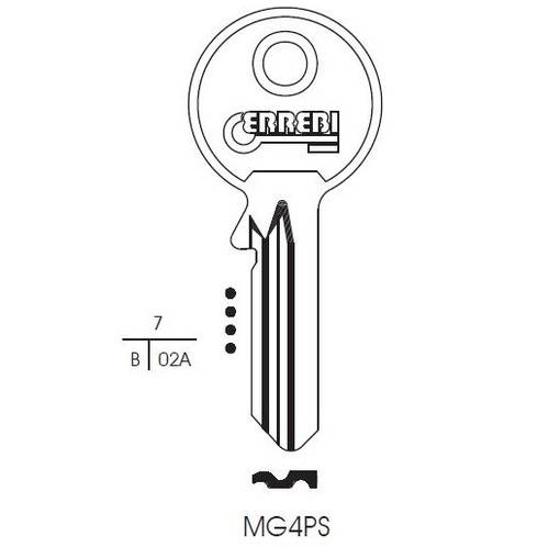 Chiave Monti-MG MG4PS Errebi