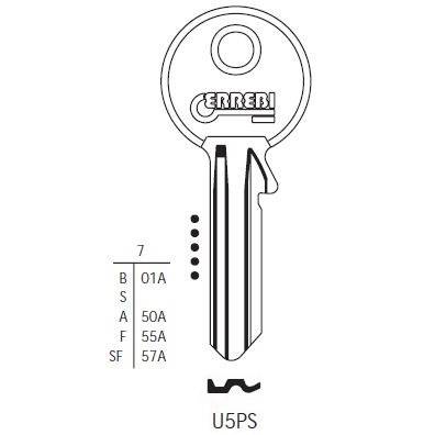 Universal Chiave sister U5PS