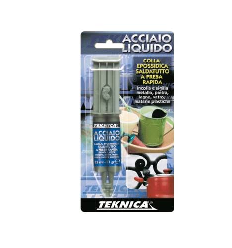 Colla Epossidica Acciaio Liquido 25ml Teknica