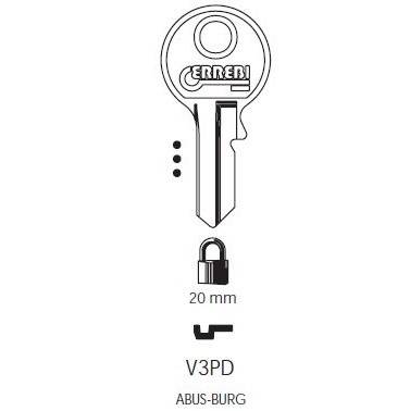 Key Viro V3PD Errebi