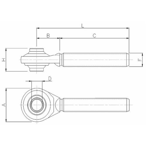 Threaded rod for Third Points