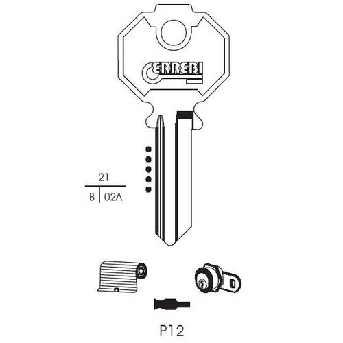 Chiave Prefer P12 Errebi