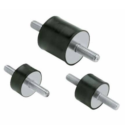 Cylindrical anti-vibration foot M / M